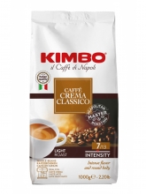 Кофе в зернах Kimbo Caffe Crema Classico (Кимбо Кафе Крема Классик)  1 кг, вакуумная упаковка